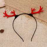 Antler Headband Hair Hoop Deer Horn Hair Clips for Halloween Christmas NFG02