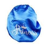 Akan Pride Mommy and Me, Princess and Queen Reversible Satin Bonnet (One Size) (Princess Bonnet (One Size))