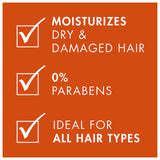 Nexxus Scalp Inergy Leave-in Conditioner For Damaged Hair, Deep Conditioner, Paraben-Free 3.3 oz