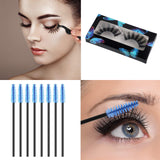 160 Pieces False Eyelash Kit, Include 30 Empty False Eyelash Storage Box Eyelash Packaging Box, 30 Eyelash Applicator Tool Eyelash Extension Tweezers, 100 Eyelash Brush Mascara Wands (Black Butterfly)