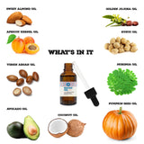 NEW- 2 Ounces of All Natural Sandalwood Beard Oil with 10 OILS for Beard Care, the Beard Softener Great for Any Beard Care Kit