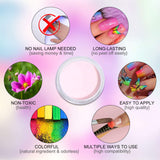 Saviland Soft Pastel Nail Chalks for Acrylic Powder - Colorful Non-Toxic Square Acrylic Nail Chalks, Professional Nail Chalks Pastels Assorted 36 Colors for DIY Colored Acrylic Nail Powder