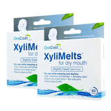 XyliMelts for Dry Mouth, Mint-Free, 80-Count Box