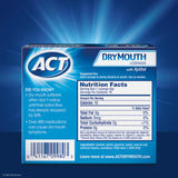 ACT Dry Mouth Lozenges With Xylitol 18 Count (Pack of 6) Soothing Mint