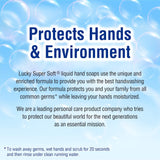 Lucky Super Soft Antibacterial Hand Soap - Lavender Bouquet 13.5 fl.oz. Case of 12