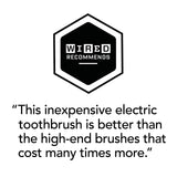 Brightline Rechargeable Sonic Electric Toothbrush ADA Accepted With Adjustable Intensity BuiltIn Timer 86700, Mint Green, 1 Count