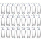 2 oz Plastic Bottles (24 ct) Empty Bottles or Travel Bottles for Toiletries – 2oz Liquid/Gel Bottle Container – Small Travel Squeeze Bottle with Flip Top for Clean Hands (24 Count)