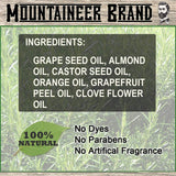 Beard Oil by Mountaineer Brand (2oz) | Premium 100% Natural Beard Conditioner (WV Citrus & Spice)