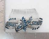 Faship Gorgeous Rhinestone Crystal Huge Floral Hair Comb