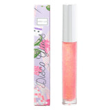 Winky Lux Disco Lip Gloss, pH Glitter Lip Gloss, Cute Color-Changing Pink for Glossier Lips with No Flavoring, 0.14 Oz, Hustle