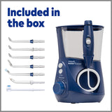 Waterpik WP-663 Water Flosser Electric Dental Countertop Professional Oral Irrigator For Teeth, Aquarius, Blue