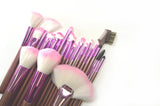 22 PCS Professional Makeup Brush Set Case by Science Purchase (Pink)