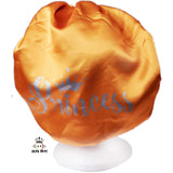 Akan Pride Mommy and Me, Princess and Queen Reversible Satin Bonnet (One Size) (Princess Bonnet (One Size))