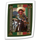 Art Wall Zapata 28 by 22-Inch Unwrapped Canvas Art by Rick Kersten with 2-Inch Accent Border