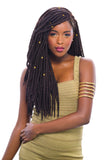 2X MAMBO FAUX LOCS 18" (Dark Purple) - Janet Collection Synthetic Crochet Braiding Hair