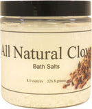 All Natural Clove Bath Salts, 8 ounces