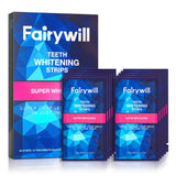 Express Whitening Strips for Teeth, Dental Formula 1 Hour White Strips Reduces Sensitivity Safe for Enamel, 20 Pcs Non-Slip Whitestrips for Expert Teeth Whitening by Fairywill