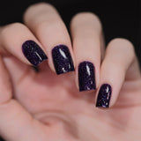 ILNP West Wing - Dark Plum Holographic Nail Polish