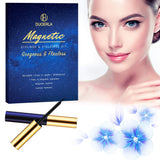 Magnetic Eyelashes with Eyeliner Kit 7 Pairs, DUOERLA 3D False Eyelashes Magneitc Eye Lashes Pack for Women, Fake Mink Eyelashes Magnetic Eyeliner Kit with Applicator, Easy Clean, Reusable, Natural Look,Glue Free.