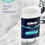 Gillette Clinical Antiperspirant Deodorant for Men, Ultimate Fresh Scent, Advanced Solid, 2.6 Ounce (Packaging May Vary)