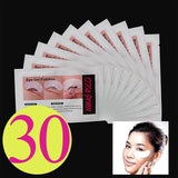Baisidai 10/30/50/100pcs Under Eye Pads Patch Taps for DIY False Eyelash Lashe Extension Makeup (30pcs)