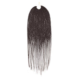Box Braids Crochet Hair Extensions Pre Braided Box Braid Synthetic Pre Looped Crochet Braids Dreadlocks Ombre Jumpo Braiding Hair For Women 24 inch 24 Strands/Pack 3 Packs/Lot 255g #4
