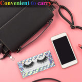 60 Pieces Empty Eyelashes Packaging Box and Tray, 30 Empty Lash Box Case Soft Paper Eyelash Box Eyelash Holder Case Empty Eyelash Case Eyelash Container with 30 Lash Tray Lash Case (Silver Triangle)
