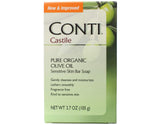 Conti Castile Pure Organic Olive Oil Sensitive Skin Bar Soap 3.7 Ounce (Value Pack of 12)