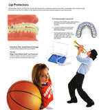 Braces Lipguard Protector Shield (1 set - Upper - Lower teeth)