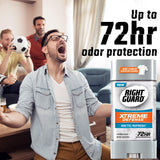 Right Guard Xtreme Defense Antiperspirant Deodorant Gel, Arctic Refresh, 4 Ounce (Count of 4)