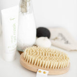 100% Vegan Dry Brushing Body Brush. Firm Dry Brush for Cellulite and Lymphatic. Brushes For Advanced Users. Exfoliating Skin Brush and Free Konjac Sponge, for a Softer, Glowing Skin…