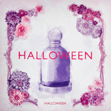 Halloween by J. Del Pozo for Women - 4 Pc Gift Set 3.4oz EDT Spray, 5oz Fruit Body Lotion, 5oz Shower Gel Bubbles, 0.15oz EDT Splash