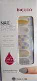 Incoco Nail Polish Applique Strips - Hello Buttercup - Pack of 1