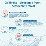 Oracoat XyliMelts Dry Mouth Relief Moisturizing Oral Adhering Discs, Mild Mint with Xylitol, 100 Count
