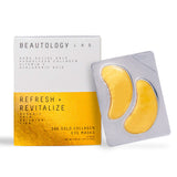 24K Gold Collagen Eye Masks, All Natural and Non Toxic Under Eye Treatment for Dark Circles and Puffy Eyes, Skin Firming and Anti Aging Eye Patches, Hydrates and Reduce Wrinkles, 12 Pairs – BEAUTOLOGY LAB