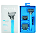 Harry's Razor With 2 Blade Cartridges Surf Blue