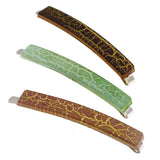 Camila Paris CP2937 French Hair Slides Clips for Women, Set of 3 Girls Side Slide-in Barrette Clip, Bobby Pins Hair Accessories for Women. Strong Hold No Slip Fashion Durable Styling, Made in France