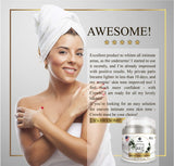 Brightening Skin Cream for Sensitive Areas Dark Spot Corrector - Dark Spot removal for Men and Women - Bright Gel for Face, Bikini - Skin Care & Natural Product - 35% percent
