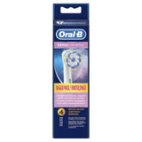 Oral-B Genuine Sensi Ultrathin Replacement White Toothbrush Heads, Refills for Electric Toothbrush, Gentler on Gums Still Tough on Plaque, Pack of 4