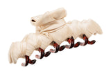 L. Erickson USA Large Zig Zag Jaw - Camel