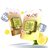 NUDE Breath Mints for Bad Breath - Lemon Drop Gut Mints | Breath and Belly Mint Breath Fresheners | Cleanse Gut for 3+ Hours of Fresh Breath | LEMON CITRUS Flavor | 5 Pack | 150 Nano Mint Capsules