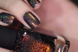 ILNP Candlelight - Orange to Green Color Kissed Ultra Holographic Nail Polish