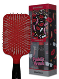 Paddle Hair Brush for Detangling & Styling - Ideal for Blow-drying, Straightening, Combing All Hair Types (Heels & Lips)