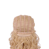 Yilys 80s Long Curly Men's Mullet Wig Heavy Metal Halloween Rocker Style Hair (Blonde2#)