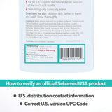 Sebamed Liquid Face and Body Wash For Sensitive Skin pH 5.5 Mild Gentle Hydrating Cleanser Hypoallergenic Dermatologist Recommended 33.8 Fluid Ounces (1 Liter) For Healthier Smoother Skin