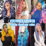 613 Lace Front Wig Blonde Body Wave Human Hair Wigs for Black Women T Part Lace Wigs with Baby Hair Pre Plucked 150% Density Brazilian Blonde Human Hair (16inch Body Wave Wig)