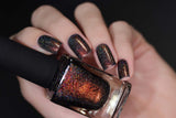 ILNP Candlelight - Orange to Green Color Kissed Ultra Holographic Nail Polish