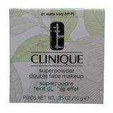 Clinique Superpowder Double Face Makeup - 01 Matte Ivory Vf-P By Clinique For Women - 0.35 Oz Powder 0.35 oz