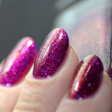 ILNP Rush Hour - Vivid Berry Holographic Nail Polish