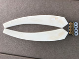 Camel Bone Straight Razor Scales For Dovo Boker Puma Solingen T Issard Razor Handles Brass Hardware